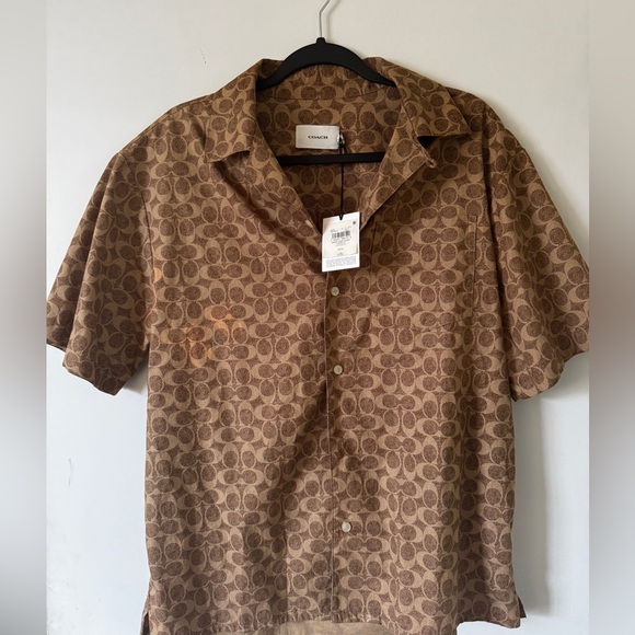 Coach Signature Monogram Shirt - Picture 1 of 3